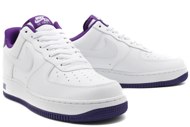 Nike Air Force 1 Low Voltage Purple Size 10 Cj1380-100 No Lid for sale online | eBay