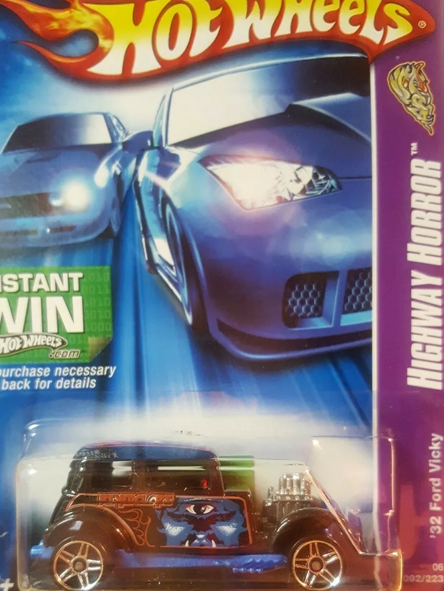 クリスマスセール！　Hot Wheels '32 Ford Vicky 2007 Hot Wheels CLASSIC '32 FORD VICKY Brown Since '68 Top
