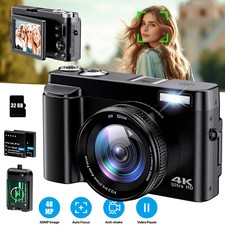 Digitalkamera 4K 48MP 16X Digital Zoom Fotoka...