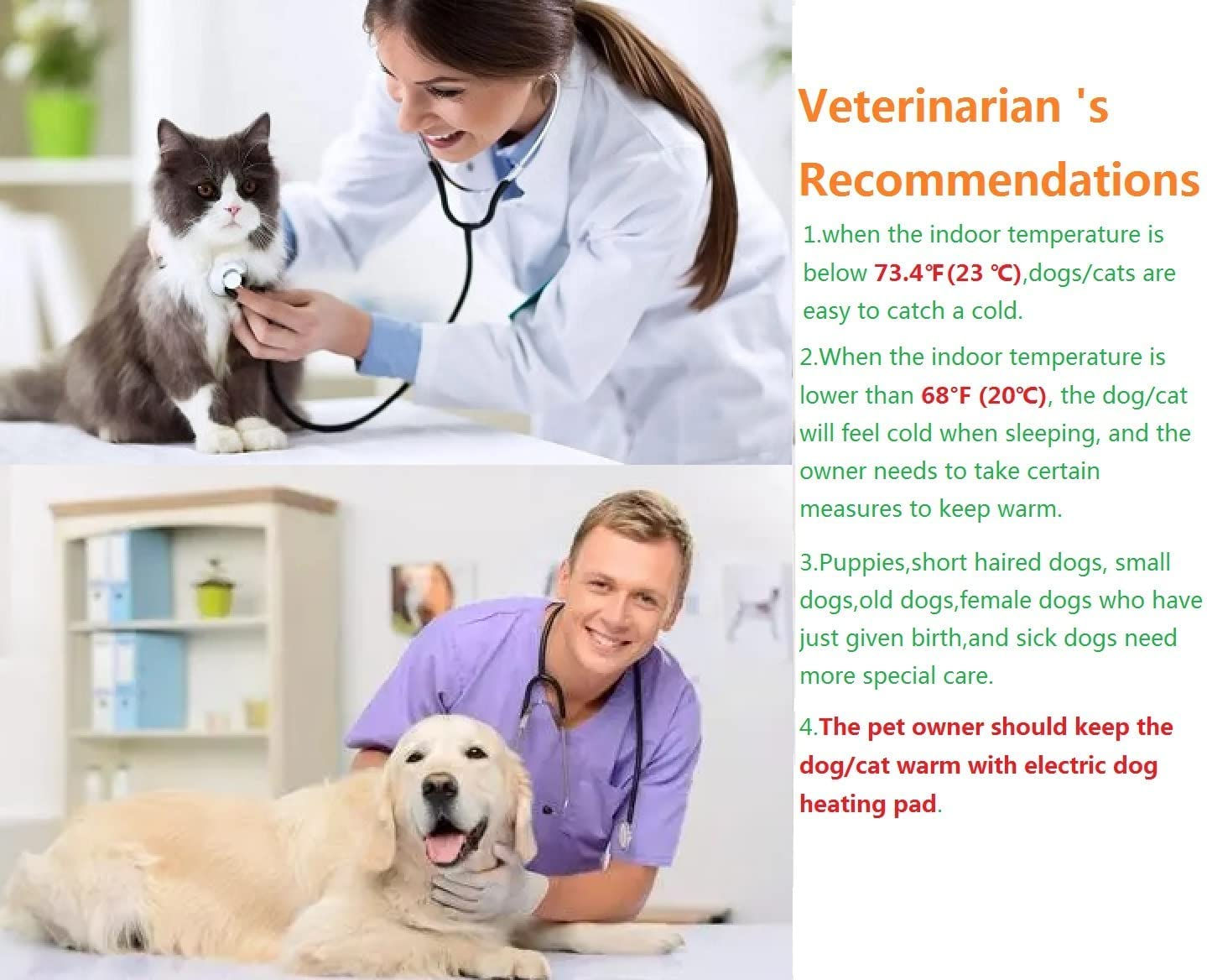 XXL Heating Pad for Large Dog Bed Outdoor or Home,Electric Heating Mat