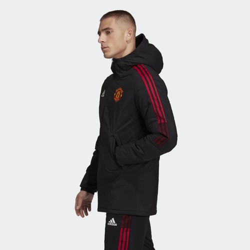 ADIDAS MANCHESTER UNITED TEAMGEIST HERREN GEPOLSTERTE JACKE HG1249 - Bild 2 von 9