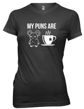 My Puns Are Quality Koala Tea Funny Womens Ladies T-Shirt