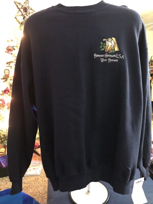 Vintage Hershey Chocolate USA Jerzees Super Sweats Sweatshirt Size XXL NWT Rare