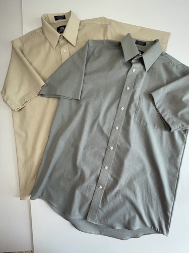Stafford Mens Button Down Dress Shirts 
