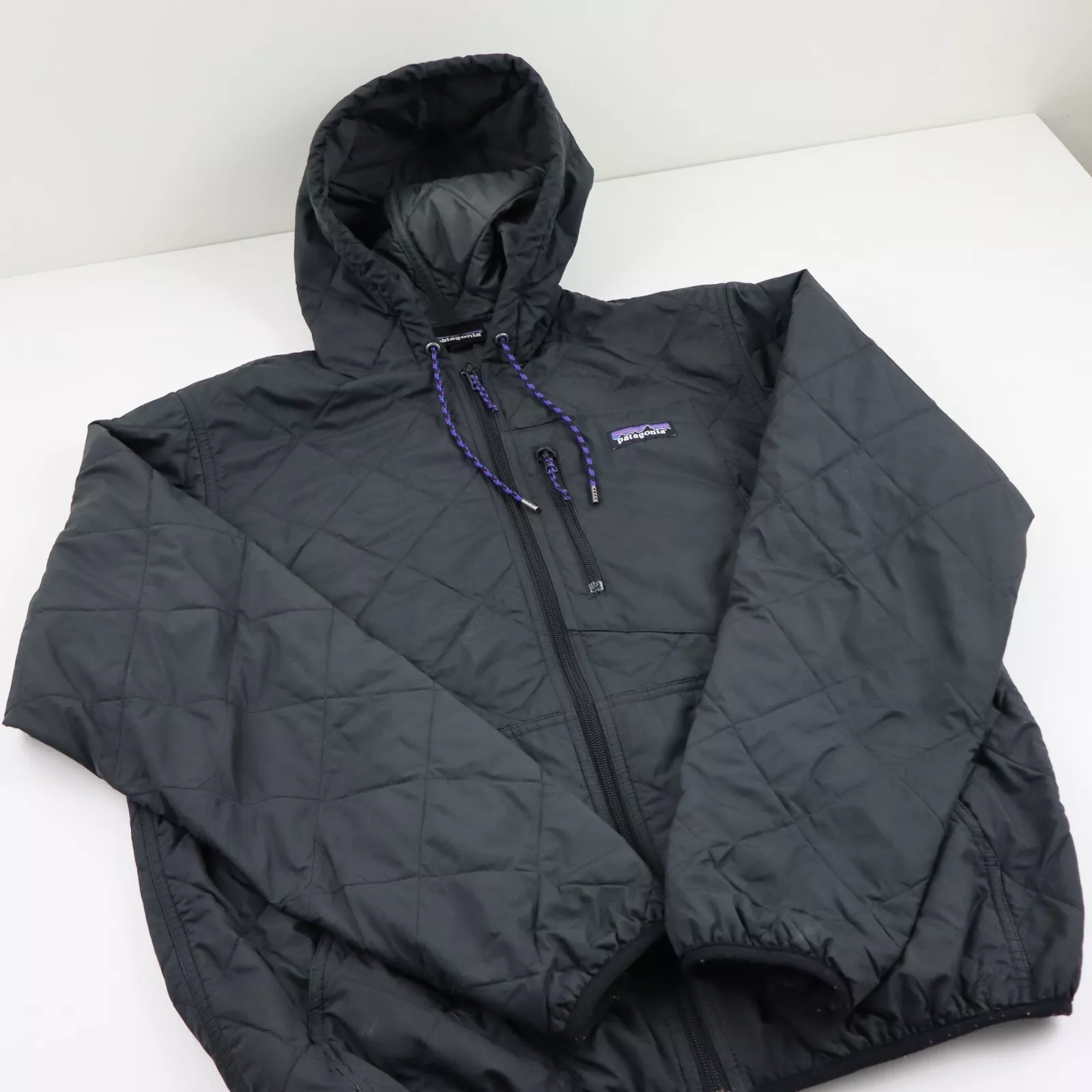 patagonia diamond quilted bomber insulated puffer jacket