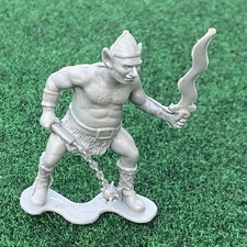 Vintage Dragonriders of the Styx Gray Ogre Plastic Figure - Pre Owned