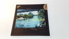 Glass Magic Lantern Slide DMR  BRIDGE OVER THE WATER OF THE RIVER JORDAN