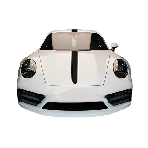 Hood Roof Racing Stripe Sticker For Porsche 911 Graphics Vinyl Decal Wraps - Picture 2 of 14