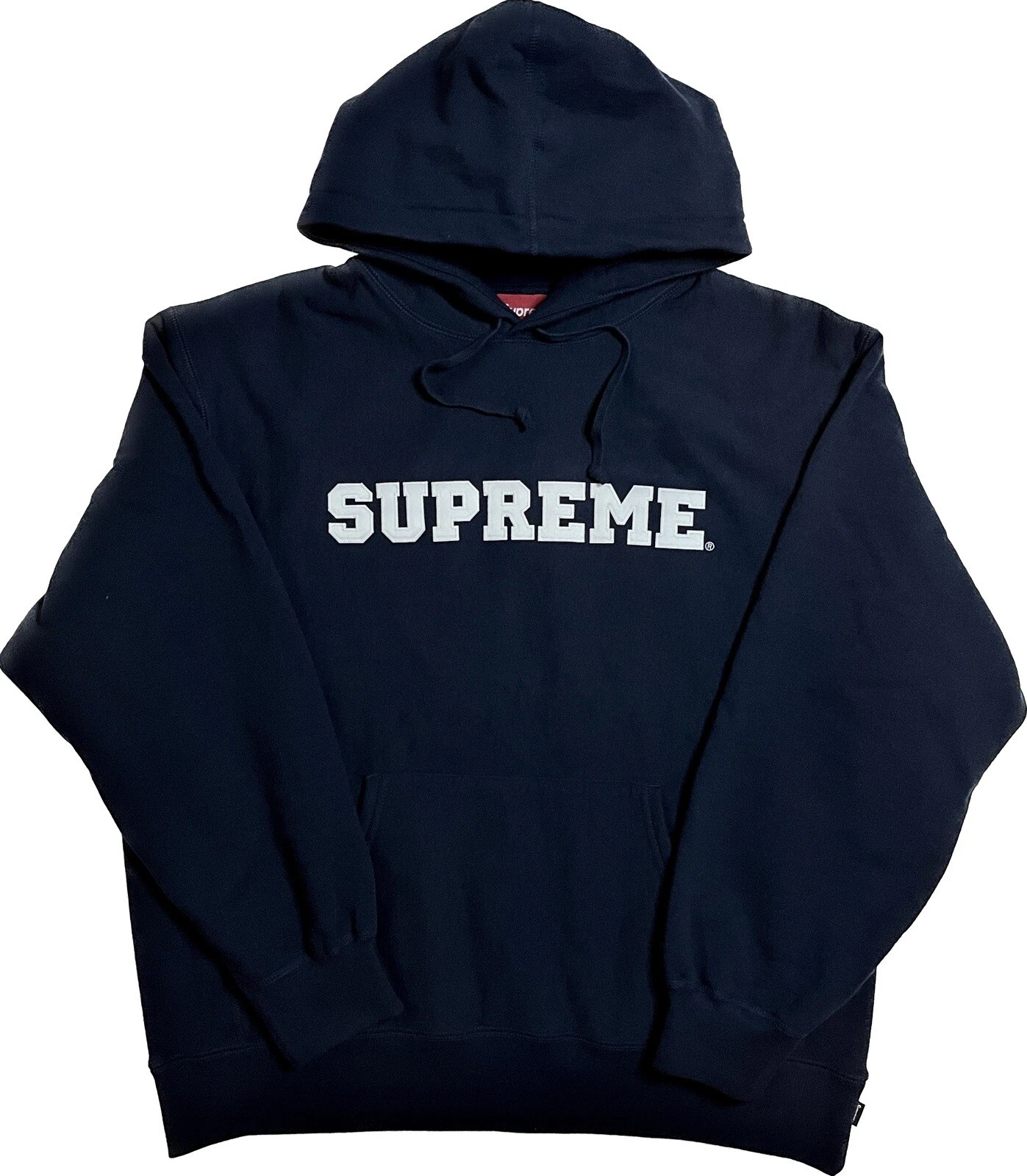 Sweat à capuche Supreme Collegiate SS24 marine taille L