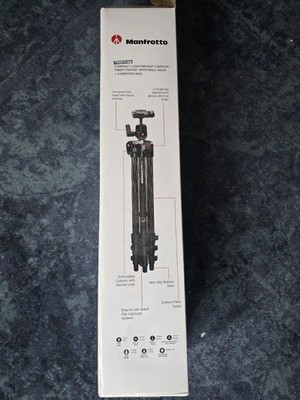  Manfrotto 7322CY-BB M-Y Carbon Fiber Tripod with Integrated Ball Head