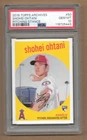 2018 Topps Archives Shohei Ohtani PSA 10 Rookie RC #50