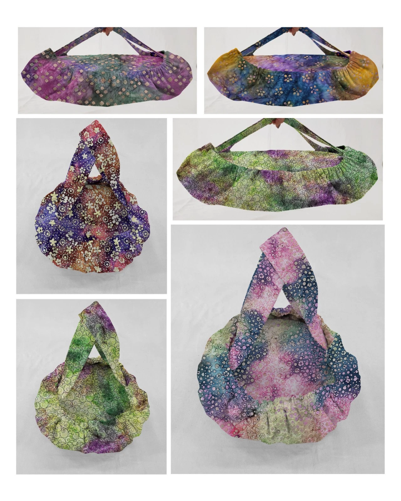 Batik Tie Dye Casserole Baking Pan or Pie Plate Cozy and Carrier
