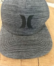 Hurley Textured Gray Cap with Logo Nike Dri-Fit