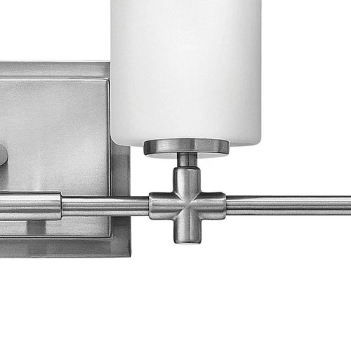 Hinkley Laurel 4-Light 27 3/4"W Brushed Nickel Bath Light - Picture 4 of 9