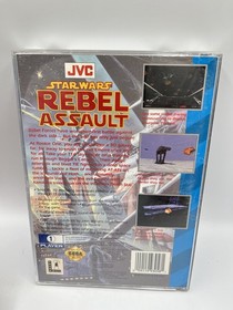 Star Wars: Rebel Assault (Sega CD, 1993) w/ Case