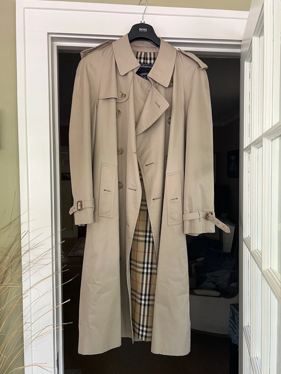 vintage burberry trench coat products for sale | eBay