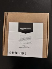 Basics CL3 Rated High-Speed HDMI Cable 18 Gbps, 4K/60Hz 6 Feet 1.8m White New
