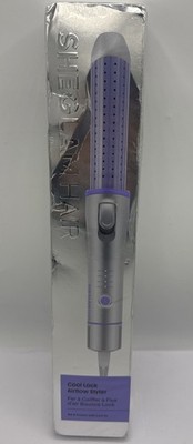SHEGLAM HAIR Cool Lock Airflow Styler Electric Silver Purple Curling Device