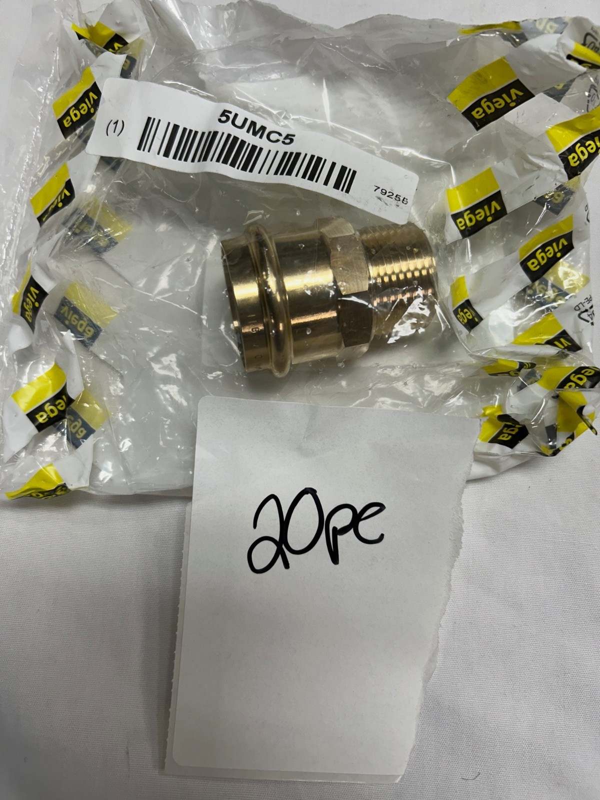 Lot of 20 - Viega ProPress 1-1/4" Press x 1" Bronze Reducing Adapter 79255