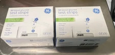 GE GE100 Blood Glucose Test Strips 50 Pieces 2 pack