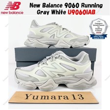 New Balance 9060 Running Gray White U9060IAB Men's Size
