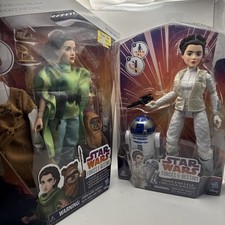 Star Wars Princess Leia Organa Wicket the Ewok Forces Destiny R2-D2 Figure Lot