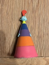 Rare  twirly woos figures (very important lady) toy cbeebies Twirlywoo