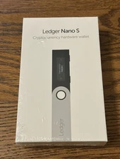 Ledger Nano S Cryptocurrency Hardware Wallet - Factory Sealed New in Box