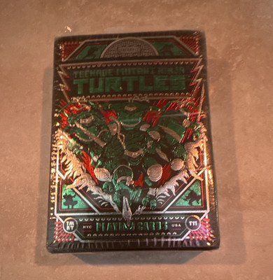Theory11 Teenage Mutant Ninja Turtles TMNT Playing Card Deck 2016 TMNT-DECK