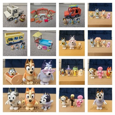 Bluey Figuren - Actionfiguren / Spielsets - aussuchen & auswählen - bewegliche Arme - Kinder