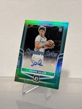 2024-25 Donruss Optic #SS-SAL Signature Series Green /49 Tidjane Salaun RC Auto