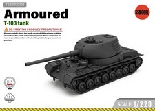 SSMODEL 1/220 T-103 Tank Resin Model Kit TSS2200038