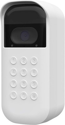 Durable Water-Resistant Silicone Cover for myQ Smart Garage Keypad - Left-Angle
