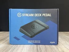 Elgato Stream Deck Pedal USB Foot Switch Controller Content Creator Tool NEW