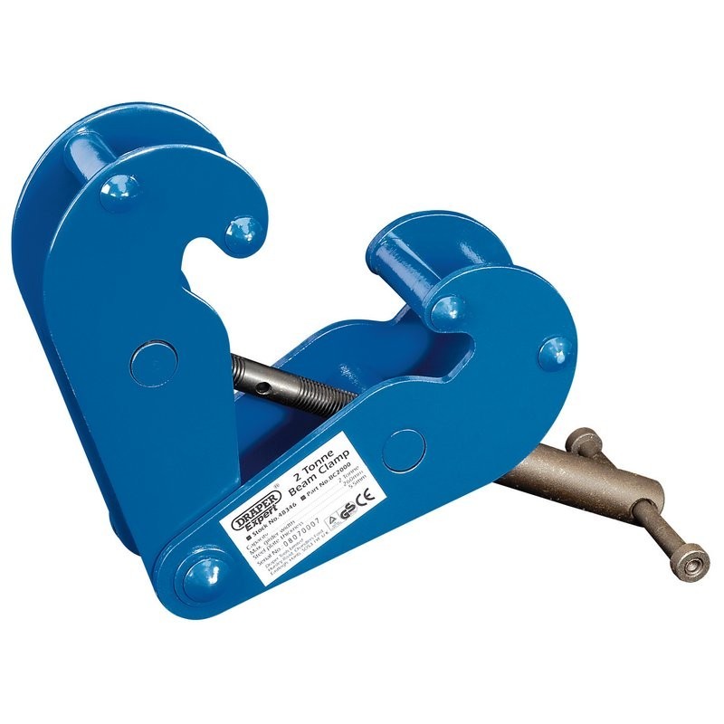Draper Expert Beam Clamp, 2 Tonne Stock No: 48346