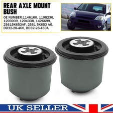 2X Rear Axle Beam Mounting Bushes Suspension 1204338 For Ford Fusion Fiesta Mk5