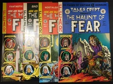 HAUNT OF FEAR 1 7 8 22 EC REPRINT COMIC LOT RUSS COCHRAN CRYPT KEEPER 1991 VF