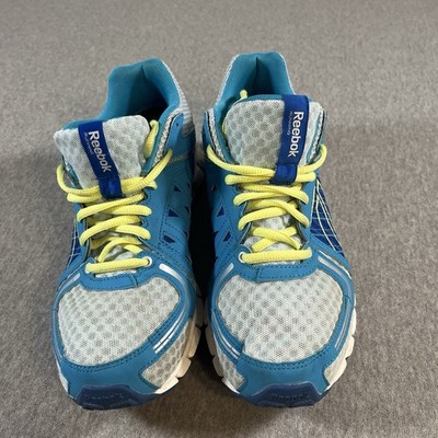 Reebok Smooth flex Trainer V61864 Blue Low Top Lace Up Women s 8 1/2D
