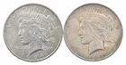 1924 & 1922 & Peace Silver Dollar $1 Bullion Collection Lot *912