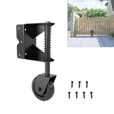 4inch Universals Gate Casters Replacement Spring Loaded Gate Wheel Hardware