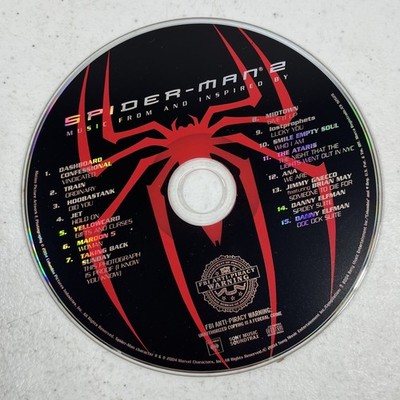 Spider-Man 2 Soundtrack CD 2004 Music From & Inspired By Film