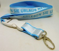 Aida: Erleben Sie Urlaub neu - Lanyard / Schl&uuml;sselband - Mit Metall-Karabiner