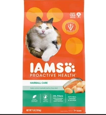 Iams Proactive Health Chicken And Salmon Dry Cat Food, 7 Lb Bag