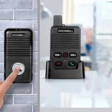 Wireless Voice Duplex Intercom Doorbell House Home Audio Apartment Room Intercom