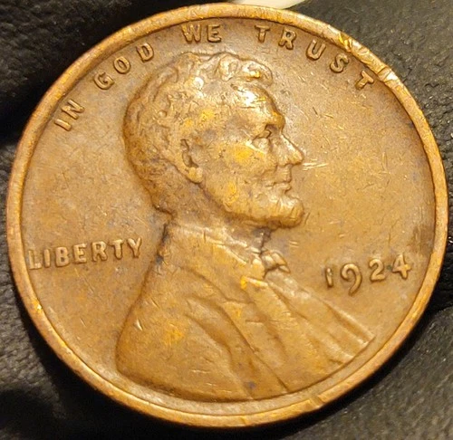1924-P Lincoln Wheat Penny Cent! Good Condition