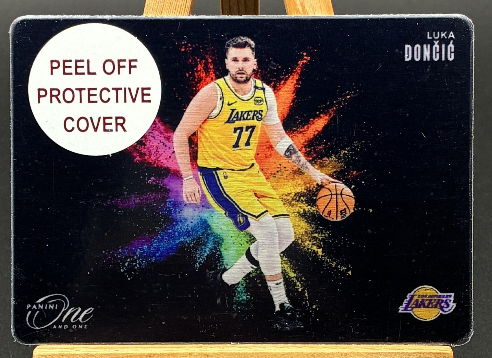 2024-25 Panini One And One Luka Doncic Black Color Blast Case Hit SSP