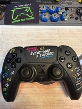 DualSense PS5 Hall Effect TMR K-Silver *CUSTOM* come *NUOVO* NON piu DRIFT