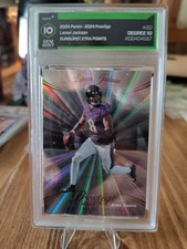 2024 Panini Prestige - Lamar Jackson #20 Xtra Points Sunburst