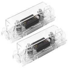 4-8 Gauge AWG in-line Fuse Holder with 150A ANL Fuses for Car Audio, Alarm, A...