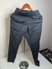 Cherokee Revolution Modern Classic Jogger Scrubs Pants Women's XS PWT Dark Gray
